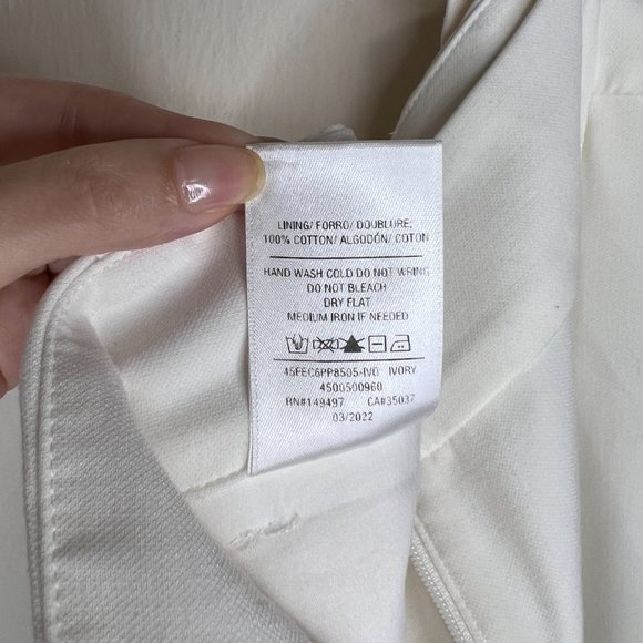 Favorite Daughter The Favorite Pant in Ivory - Picture 12 of 15